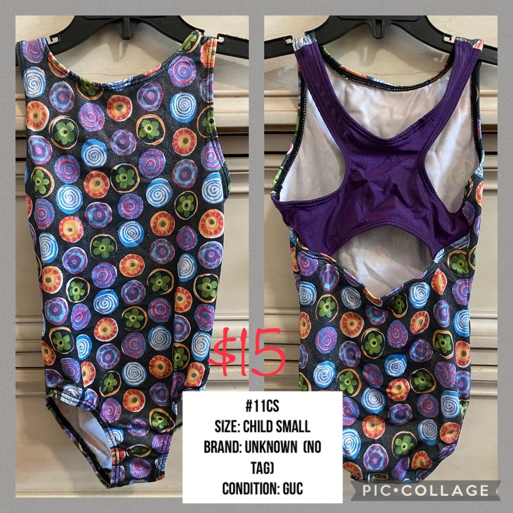 #11CS Used Child Small Leotard